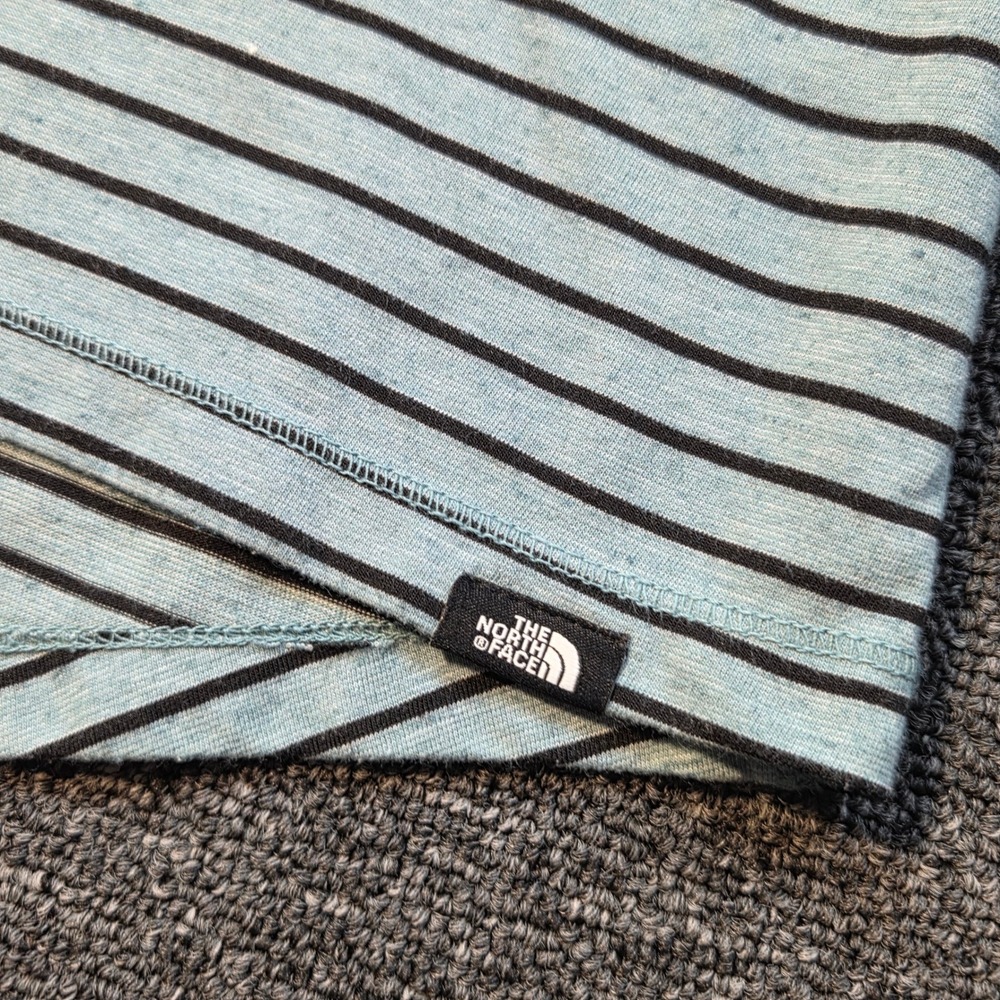The‎ North Face Tank Top Womens Medium Striped Outdoor Crew Neck Gorpcore Casual - Picture 4 of 8